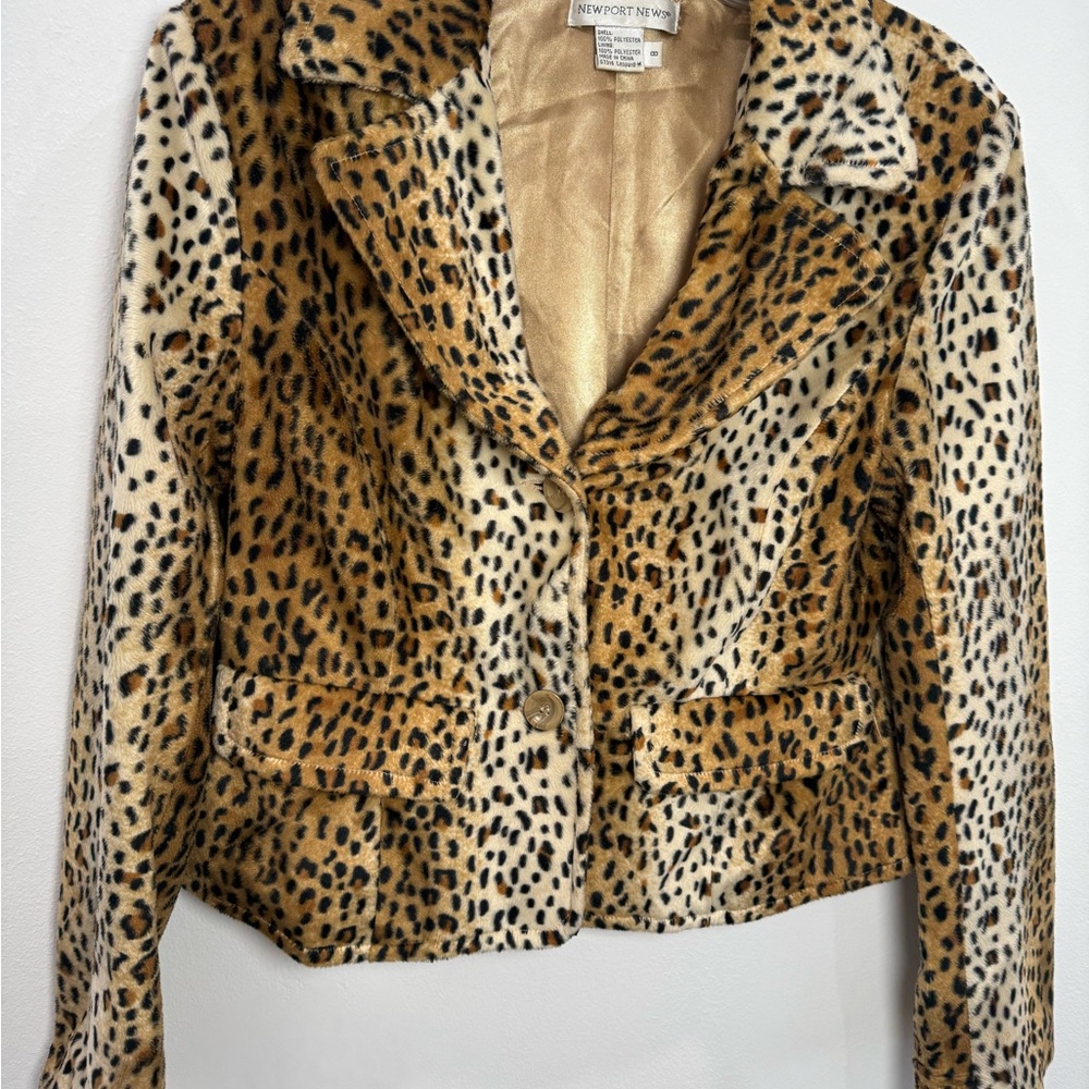 Zara Leopard Print Jacket